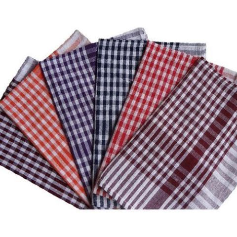 Regional Check Cloth Duster - 16"X24"