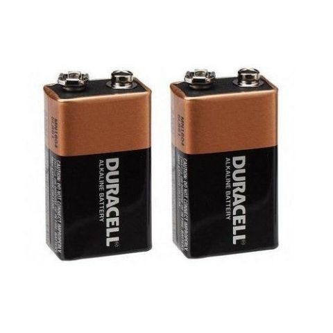Duracell Battery 9V Mn1604 - Pack Of 2