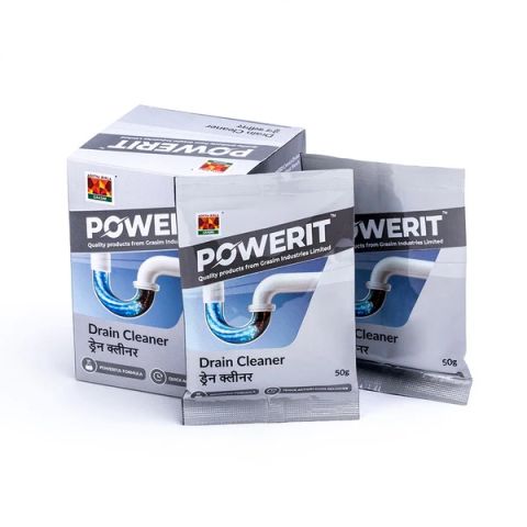 POWER IT DRAIN CLEANER GRASIM CHEMICALS 50 GRMS