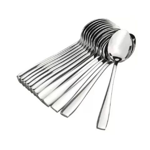 Plain Stainless Steel Table Spoon 166mm - Pack Of 12